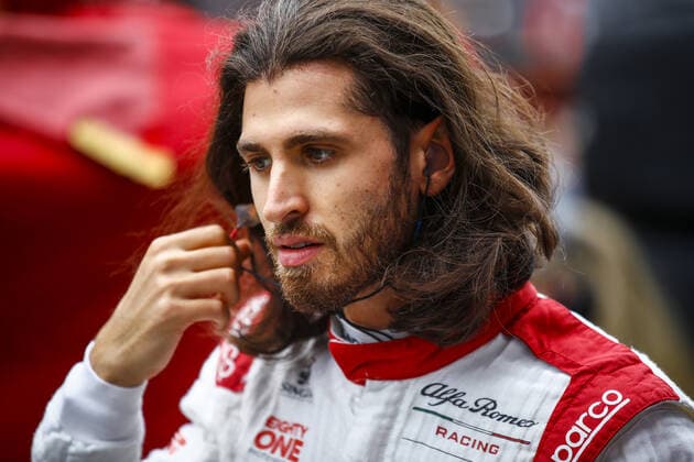 GIOVINAZZI Antonio (ita), Alfa Romeo Racing ORLEN C41, portrait on the starting grid during the Formula 1 VTB Russian Grand Prix 2021, 15th round of the 2021 FIA Formula One World Championship, WM, Weltmeisterschaft from September 24 to 26, 2021 on the Sochi Autodrom, in Sochi, Russia - Photo Xavi Bonilla DPPI FORMULE 1 : Grand prix de Russie - Sotchi - 26 09 2021 DPPI PANORAMIC  _B2_4939