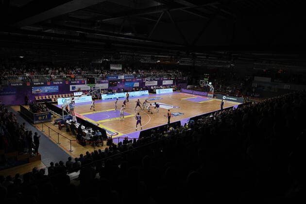 BG Göttingen Brose Bamberg 26 09 2021, Basketball Bundesliga, Season 2021 2022, 1 Matchday, BG Göttingen Brose Bamberg Göttingen Lower Saxony Germany