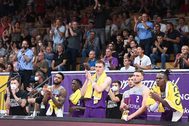BG Göttingen Brose Bamberg 26 09 2021, Basketball Bundesliga, Season 2021 2022, 1 Matchday, BG Göttingen Brose Bamberg Göttingen Lower Saxony Germany