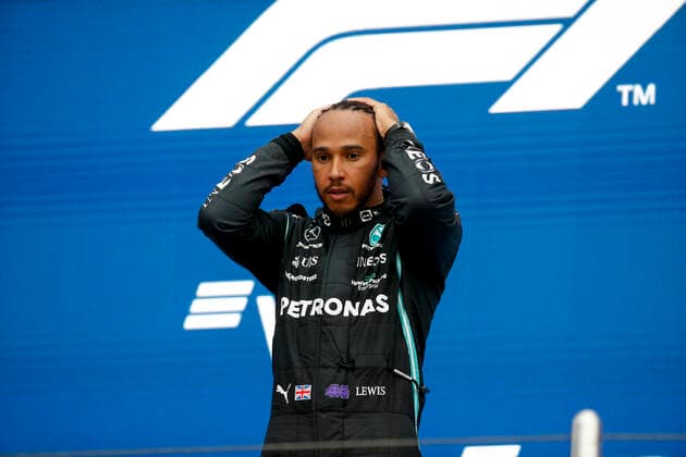 44 Lewis Hamilton GBR, Mercedes AMG Petronas F1 Team , F1 Grand Prix of Russia at Sochi Autodrom on September 26, 2021 in Sochi, Russia Photo by HOCH ZWEI Sochi Russia