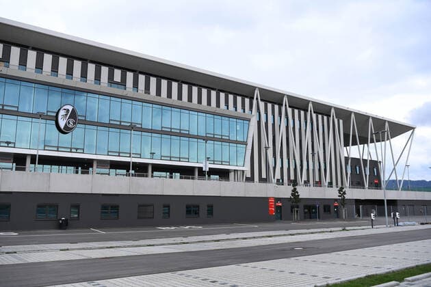 Football 1 Bundesliga Europa Park Stadion in Freiburg DFL regulations prohibit any use of photographs as image sequences and or quasi video xHDx