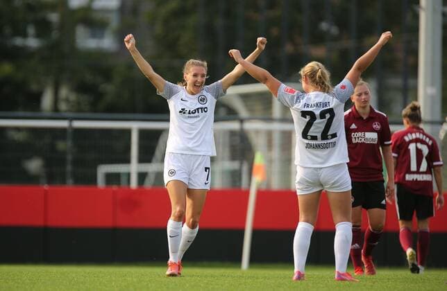 Football, Women, DFB Cup, 1. FC Nürnberg - Eintracht Frankfurt