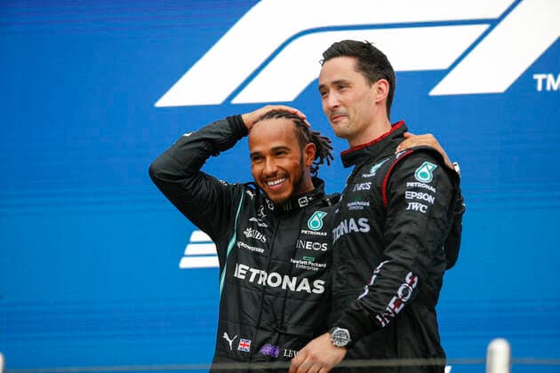 44 Lewis Hamilton GBR, Mercedes AMG Petronas F1 Team , F1 Grand Prix of Russia at Sochi Autodrom on September 26, 2021 in Sochi, Russia Photo by HOCH ZWEI Sochi Russia