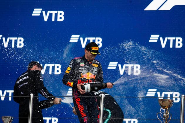 33 Max Verstappen NED, Red Bull Racing , F1 Grand Prix of Russia at Sochi Autodrom on September 26, 2021 in Sochi, Russia Photo by HOCH ZWEI Sochi Russia