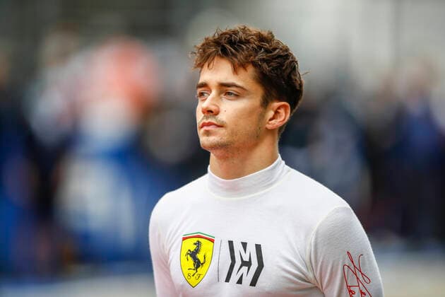 LECLERC Charles (mco), Scuderia Ferrari SF21, portrait during the Formula 1 VTB Russian Grand Prix 2021, 15th round of the 2021 FIA Formula One World Championship, WM, Weltmeisterschaft from September 24 to 26, 2021 on the Sochi Autodrom, in Sochi, Russia - Photo Xavi Bonilla DPPI FORMULE 1 : Grand prix de Russie - Sotchi - 26 09 2021 DPPI PANORAMIC  00121032__B2_5094