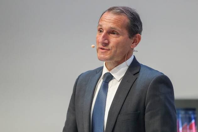 TENNIS - ATP, Tennis Herren Erste Bank Open VIENNA,AUSTRIA,28.SEP.21 - TENNIS - ATP World Tour, Erste Bank Open, preview, press conference, PK, Pressekonferenz Image shows CFO Stefan Doerfler (Erste Group).  GEPAxpictures xPhilippxBrem