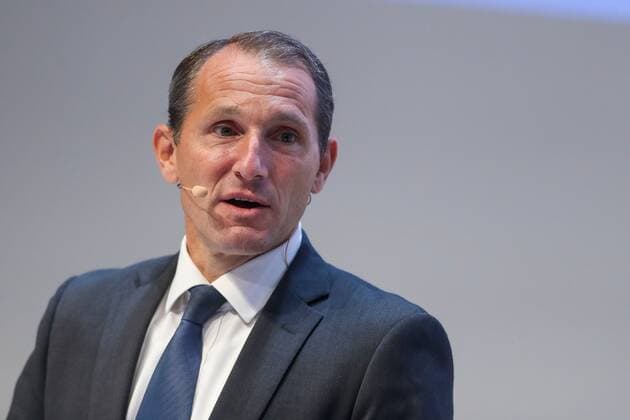 TENNIS - ATP, Tennis Herren Erste Bank Open VIENNA,AUSTRIA,28.SEP.21 - TENNIS - ATP World Tour, Erste Bank Open, preview, press conference, PK, Pressekonferenz Image shows CFO Stefan Doerfler (Erste Group).  GEPAxpictures xPhilippxBrem