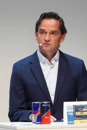 TENNIS - ATP, Tennis Herren Erste Bank Open VIENNA,AUSTRIA,28.SEP.21 - TENNIS - ATP World Tour, Erste Bank Open, preview, press conference, PK, Pressekonferenz Image shows Kurt Gollowitzer (Wien Holding).  GEPAxpictures xPhilippxBrem