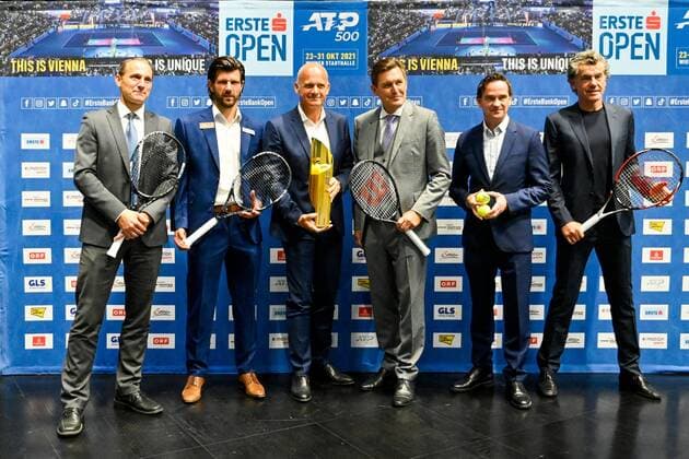 Tennis, ATP Tournament in Vienna, Press Conference