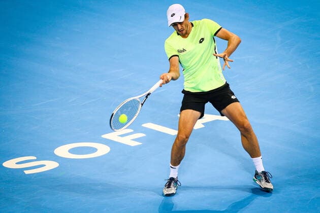 Tennis - Sofia Open 2021 - John MILLMAN (AUS) vs. Mikael YMER (SWE) - 28.09.2021 Â Copyright: xYulianxTodorovx
