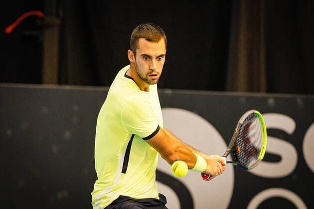 Tennis - Sofia Open 2021 - Pedro Martinez (ESP) vs. Laslo Djere (SRB) - 28.09.2021 Â Copyright: xYulianxTodorovx