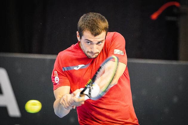 Tennis - Sofia Open 2021 - Pedro Martinez (ESP) vs. Laslo Djere (SRB) - 28.09.2021 Â Copyright: xYulianxTodorovx
