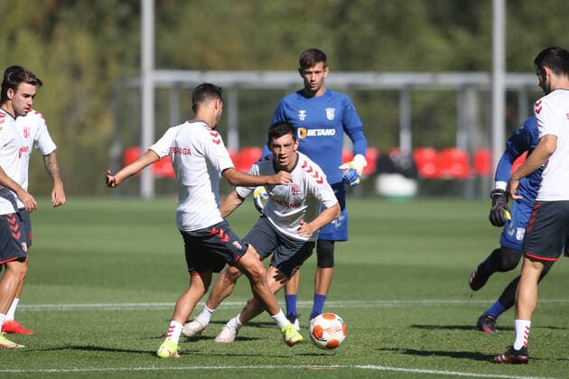 Football, EL, SC Braga, Training