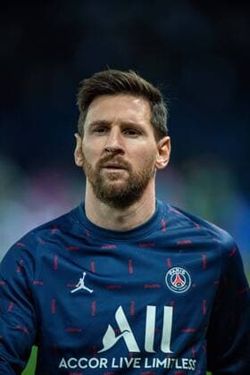 Lionel Messi of Paris Saint-Germain looks on during the UEFA Champions League group A match between Paris Saint-Germain and Manchester City at Parc des Princes on September 28, 2021 in Paris, Paris Saint-Germain v Manchester City: Group A - UEFA Champions League Copyright: xSebastianxFrejx