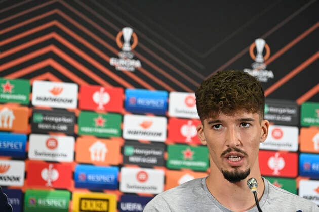Goalkeeper Altay Bayindir of Fenerbahce SK during the press conference, PK, Pressekonferenz and training session the day before the Europa League Group D game between Fenerbahce and Olympiakos on September 29, 2021 in Istanbul , Turkey. 