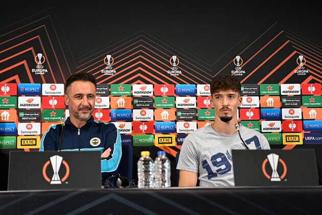 Football, EL, Fenerbahce Istanbul, Press conference