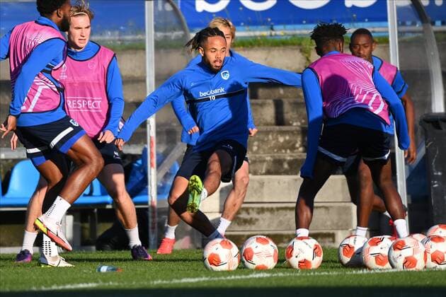 Football, EL, KRC Genk, Training