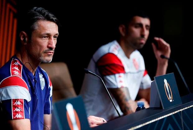 Football, EL, AS Monaco, Press conference