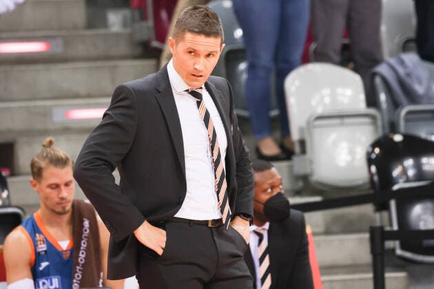 Jaka Lakovic Ratiopharm Ulm coach , Telekom Baskets Bonn vs Ratiopharm Ulm, Basketball, 1 Easy Credit Bundesliga, 2 Matchday, 29 09 2021, Telekom Baskets Bonn vs Ratiopharm Ulm, Basketball, 1 Easy Credit Bundesliga, 2 Matchday, 29 09 2021, Photo EIBNER Joerg Niebergall Bonn Copyright: xJoergxNiebergall Eibner-Pressefox EP_JNL
