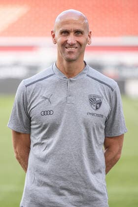 2 BL FC Ingolstadt 04 portrait shooting, team photo, head coach AndrÃ Schubert FCI 2 Bundesliga FC Ingolstadt 04 season 2021 2022