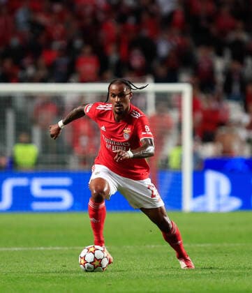 SL Benfica v FC Barcelona, Barca Group E - UEFA Champions League Valentino Lazaro of SL Benfica in action during the UEFA Champions League group E match between SL Benfica and FC Barcelona at Estadio da Luz on September 29, 2021 in Lisbon, Portugal. Lisbon Lisbon Portugal nascimento-slbenfic210929_np8dD  Copyright: xPauloxNascimentox
