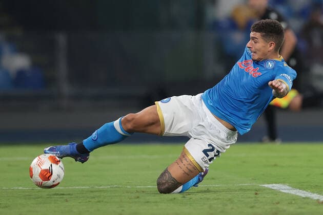 Photo Alessandro Garofalo LaPresse September 30, 2020 Naples, Italy soccer Napoli vs Spartak Mosca - Europa League 2021 2022 - Diego Armando Maradona stadium. In the pic: Giovanni Di Lorenzo (SSC Napoli);  Copyright: xAlessandroxGarofalo LaPressex