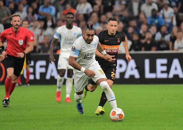 Football, EL, Olympique Marseille - Galatasaray Istanbul