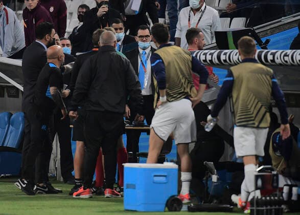verification de la VAR FOOTBALL : OM vs Galatasaray - 30 09 2021 Mao Panoramic 