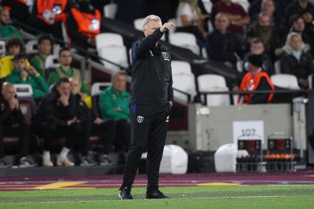 West Ham United v Rapid Vienna UEFA Europa League West Ham United Manager David Moyes during the UEFA Europa League Group H match at the London Stadium, Stratford Content Not Available For UK Newspapers Copyright: xPaulxChestertonx FIL-15928-0109