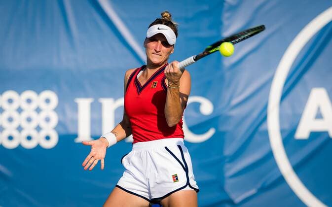 Mandatory Credit: Photo by Rob Prange Shutterstock (12471259s) Marketa Vondrousova of the Czech Republic in action during the third round of the 2021 Chicago Fall Tennis Classic WTA, Tennis Damen 500 tennis tournament Chicago Fall Tennis Classic 2021, Tennis, Chicago, USA - 01 Oct 2021 Chicago Fall Tennis Classic 2021, Tennis, Chicago, USA - 01 Oct 2021  Copyright: xRobxPrange Shutterstockx 12471259s