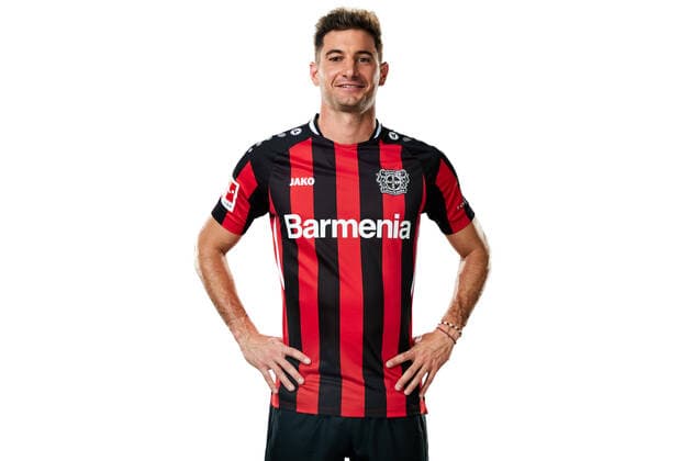 Lucas Alario Bayer 04 Leverkusen 1 BL, port date 2021 2022