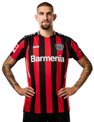 Robert Andrich Bayer 04 Leverkusen 1 BL, portrait date 2021 2022