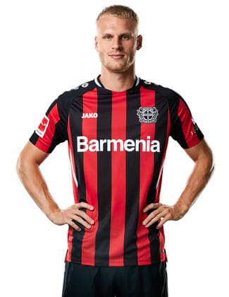 Mitchel Bakker Bayer 04 Leverkusen 1 BL, portrester date 2021 2022
