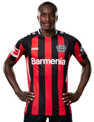 Moussa Diaby Bayer 04 Leverkusen 1 BL, portrait date 2021 2022