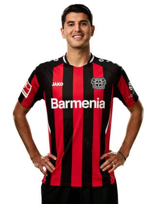 Exequiel Palacios Bayer 04 Leverkusen 1 BL, port date 2021 2022