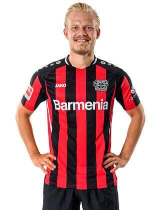 Joel Pohjanpalo Bayer 04 Leverkusen 1 BL, portres date 2021 2022