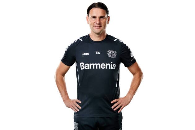 Cheftrainer Gerardo Seoane; Bayer 04 Leverkusen; 1.BL, Porträttermin 2021 2022 *** Head coach Gerardo Seoane Bayer 04 Leverkusen 1 BL, portrait date 2021 2022