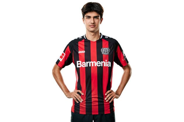 Zidan Sertdemir Bayer 04 Leverkusen 1 BL, port date 2021 2022