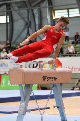 Willi Leonhard Binder SC Cottbus Artistic Gymnastics National League SC Cottbus KTV Straubenhardt 19 37