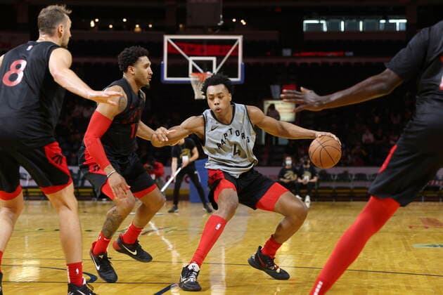 Basketball, NBA, Toronto Raptors Team Scrimmage in London