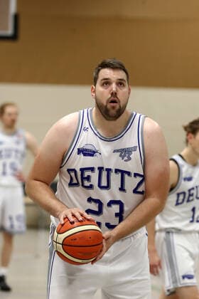 Sport Deutzer TV vs BSV Münsterland Baskets Wulfen, basketball, regional league, Christian Fröhlingsdorf Deutz , 03 10 2020, picture