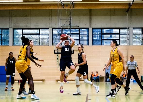 Basketball, DBBL, Capitol Bascats Düsseldorf - inexio Royals Saarlouis