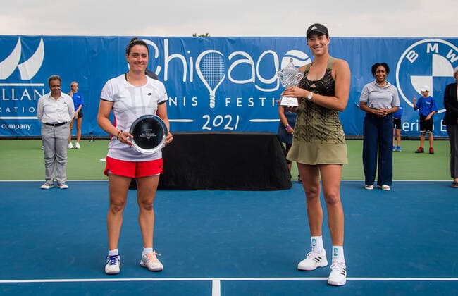 Tennis, WTA tournament in Chicago, Garbine Muguruza wins final against Ons Jabeur