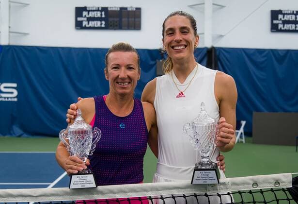 Tennis, WTA tournament in Chicago, Petkovic Peschke win the doubles