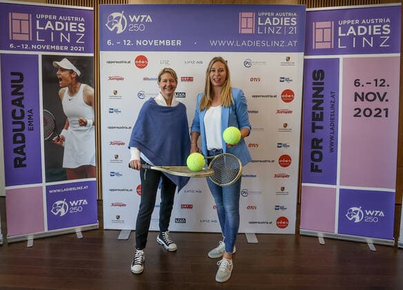 Tennis, WTA Tournament in Linz, Press Conference
