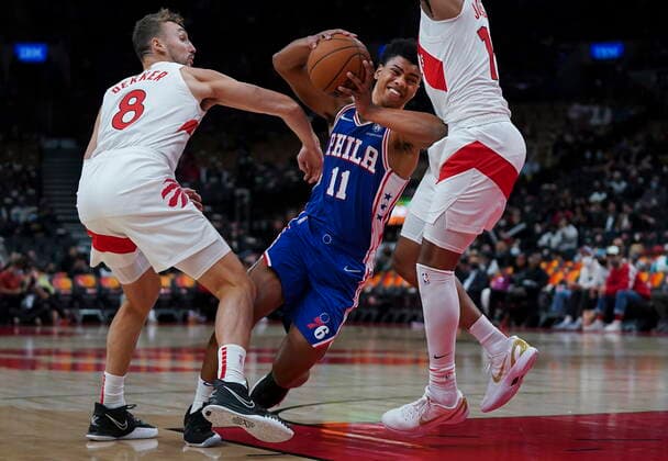 Basketball, NBA, Toronto Raptors - Philadelphia 76ers