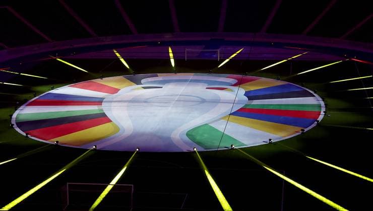 Football, EM, Presentation of the EURO 2024 Logo in Berlin