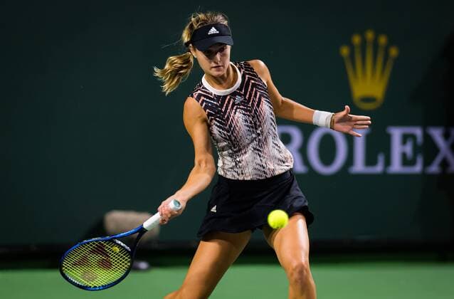 Tennis, WTA Tournament in Indian Wells