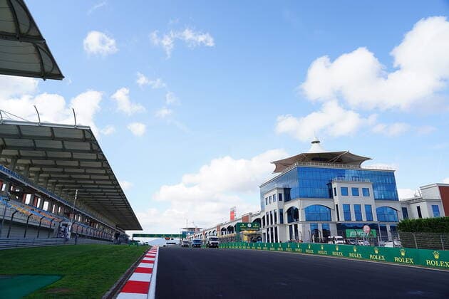 Formula 1 Turkish Grand Prix 2021 07.10.2021, Istanbul Park Circuit, Istanbul, Formula 1 Turkish Grand Prix 2021 ,im Bild Überblick von der ersten Kurve am Istanbul Park Circuit. *** Formula 1 Turkish Grand Prix 2021 07 10 2021, Istanbul Park Circuit, Istanbul, Formula 1 Turkish Grand Prix 2021 ,in the picture overview of the first turn at the Istanbul Park Circuit nordphotoxGmbHx xAlterphotos ALT00001