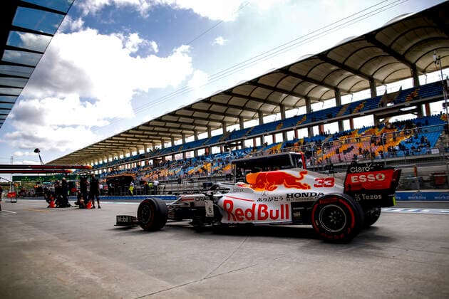 33 Max Verstappen NED, Red Bull Racing , F1 Grand Prix of Turkey at Intercity Istanbul Park on October 8, 2021 in Istanbul, Turkey Photo by HOCH ZWEI Istanbul Turkey
